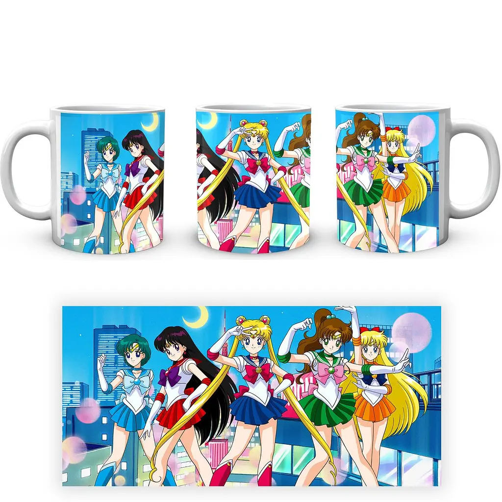 Кухоль GeekLand Sailor Moon Сейлор Мун SM 02.27 330 мл білий - фото 3