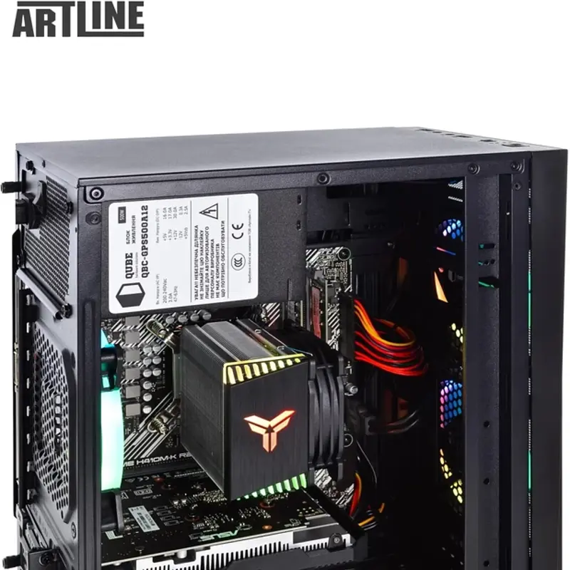 Комп'ютер ARTLINE Gaming Ryzen 5 3600 RAM 16GB SSD 1TB Radeon RX 550 4GB - фото 6