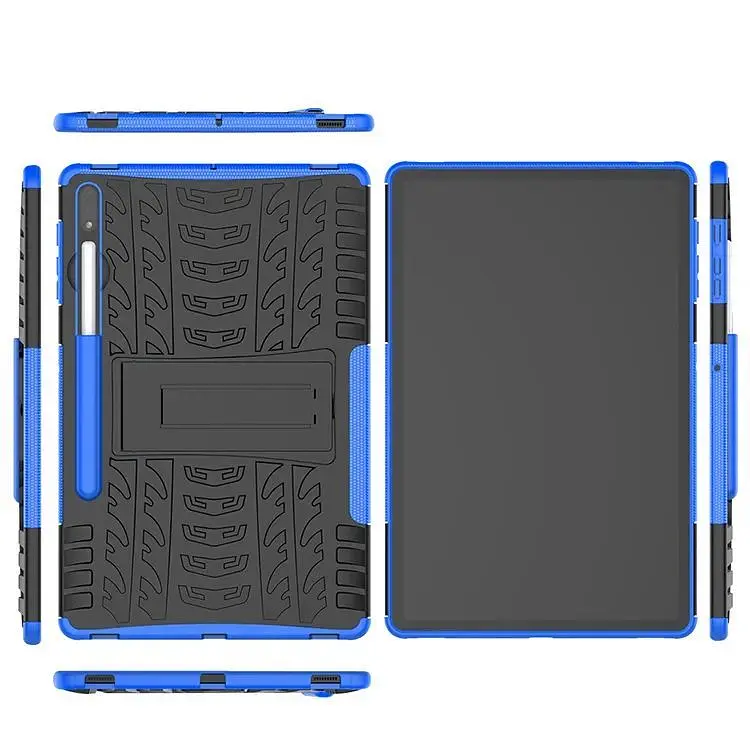 Чохол-підставка BeCover протиударний для Samsung Galaxy Tab S7 FE 12.4 SM-T730/SM-T735/S7 Plus SM-T975/S8 Plus 5G SM-X800/SM-X806 Blue (707137) - фото 2