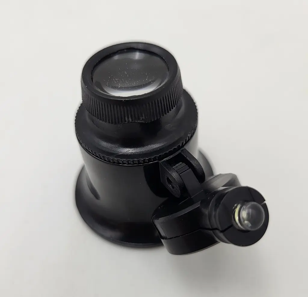 Лупа очна з LED підсвічуванням 20 кратна UKC Mg13b-9A - фото 2