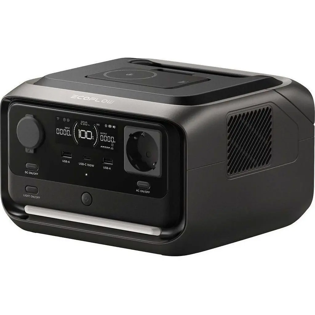 Зарядна станція EcoFlow RIVER 3 Max Plus Wireless (EFRIVER3MP-Wireless-EU-CBOX) UA [153597] - фото 3