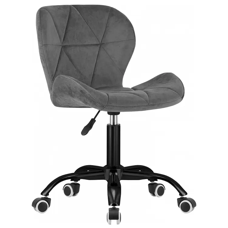 Уценка. Офисное кресло GT Racer B-30 Velvet Dark Gray (B-30 Velvet Dark Gray) - фото 2