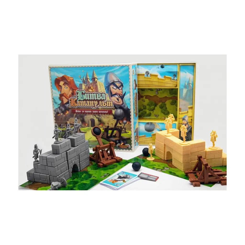 Настольная игра Fun Games Shop Битва Катапульт (Catapult Feud), украинский (FGS40) - фото 2