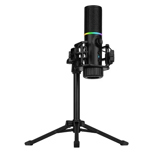 Мікрофон MIC TRIPOD, Black, USB, 16-bit / 48 кГц Streamplify teh0028141 - фото 4