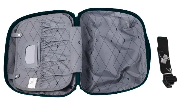 Бьюті-кейс поліпропілен Airtex 639/14 36×30×16см 17.5кг Темно-зелений - фото 3
