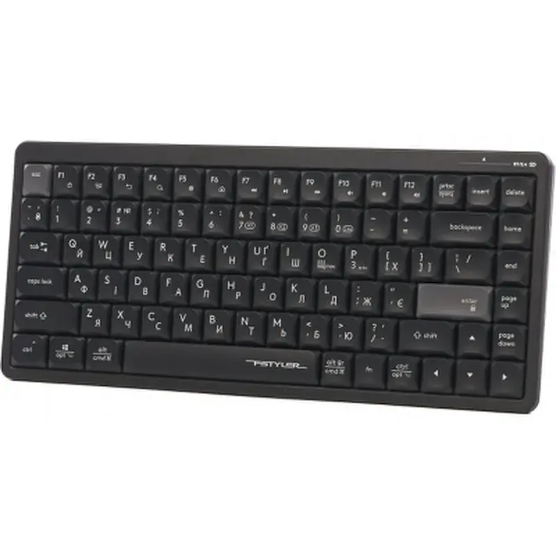 Клавіатура A4Tech FBX53C Wireless/Bluetooth UA Black (4711421001908) - фото 2