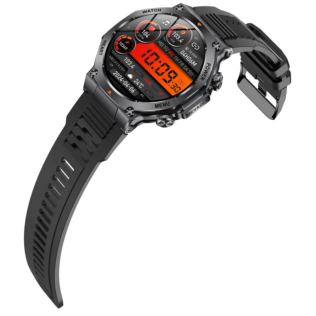 Часы Smart Mevaden Ultra Rubber, 2 ремешка - фото 28