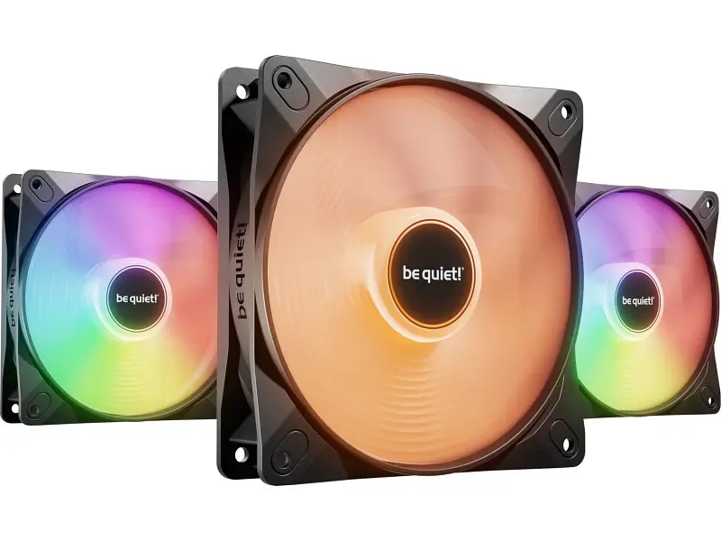 Вентилятор для корпусу Be quiet! Light Wings LX 120 PWM Triple-Pack Black (BL121)