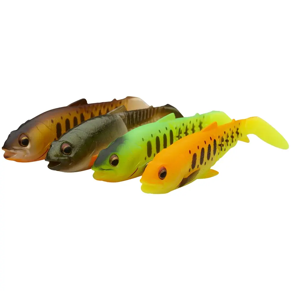 Силікон Savage Gear Craft Cannibal Paddletail Dark Water 85 мм 7.0g Mix (4 шт/уп) - фото 2