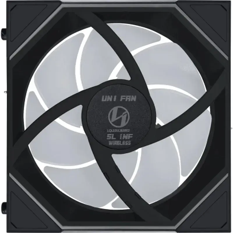 Кулер до корпусу Lian Li Uni Fan SL-INF WIRELESS 120-3, Black (G99.12SLIN1W3B.00) - фото 6