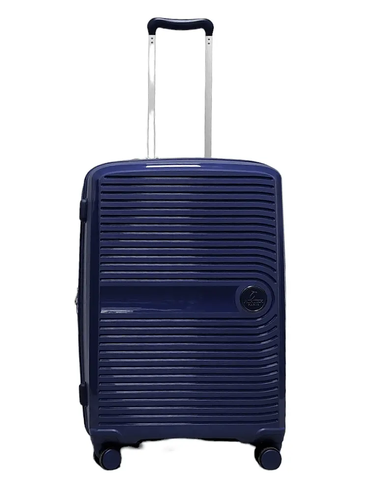 Валіза середня M поліпропілен Airtex 223 68×48×26см 68л Темно-синій