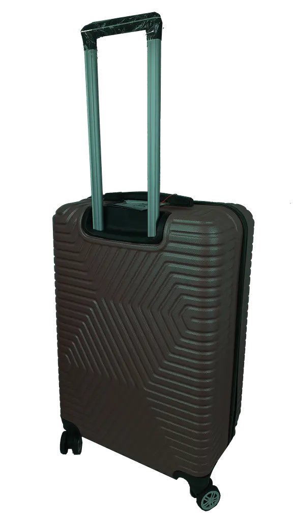 Валіза пластикова GD Polo 70 л 66x42x28 см ABS коричнева - фото 4