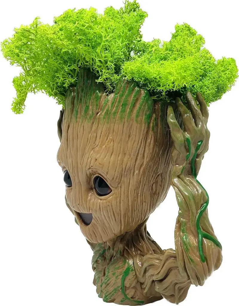 Кашпо горщик зі стабілізованим мохом Грут Groot G4 - фото 6