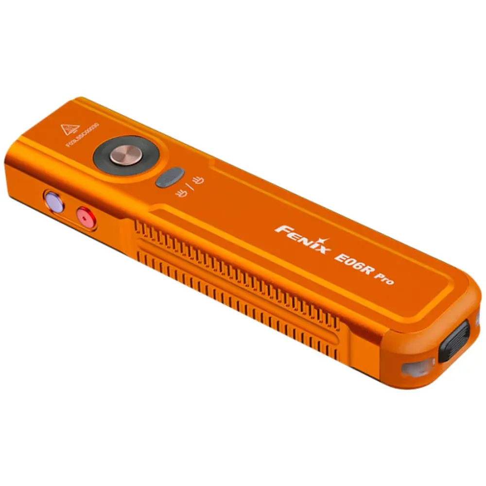 Ліхтар-брелок Fenix E06R PRO Orange - фото 3