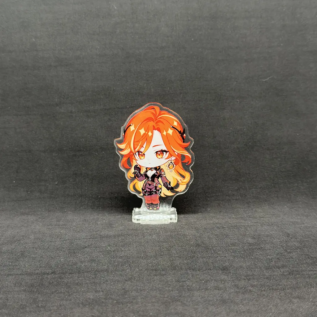 Акрилова колекційна фігурка Геншин Імпакт - Genshin Impact Chibi Мавуіка 10 см