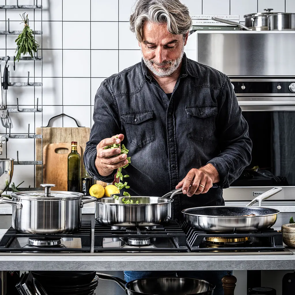 Сотейник KitchenAid MSS с крышкой 24 см 3.1 л (CC003251-001) - фото 5