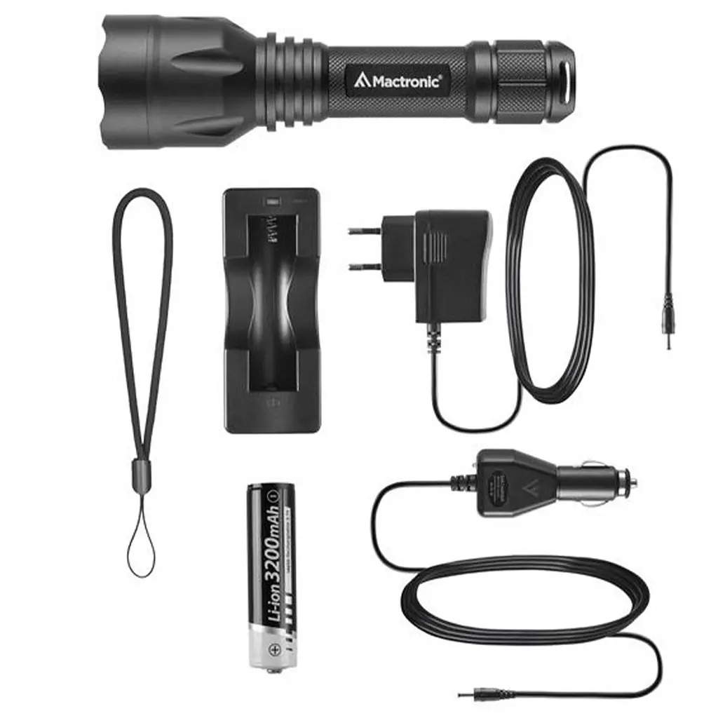 Ліхтар тактичний Mactronic Black Eye 1550 (1550 Lm) Rechargeable (THH0046) - фото 2