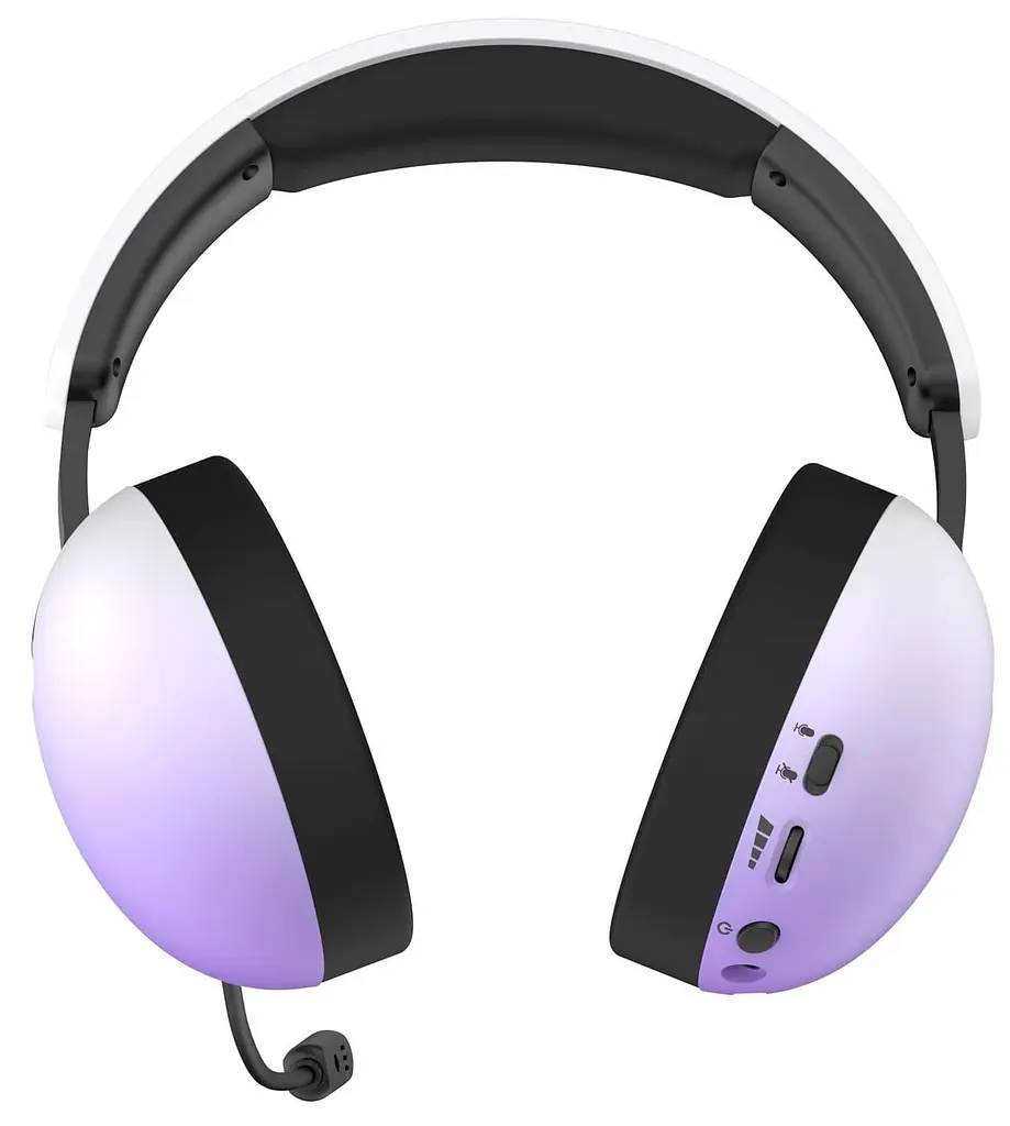 Ігрова гарнітура HATOR Hellyberry HH30 PRO Wireless White-Violet Gradient (HH30_PRO_wireless_WV) - фото 6