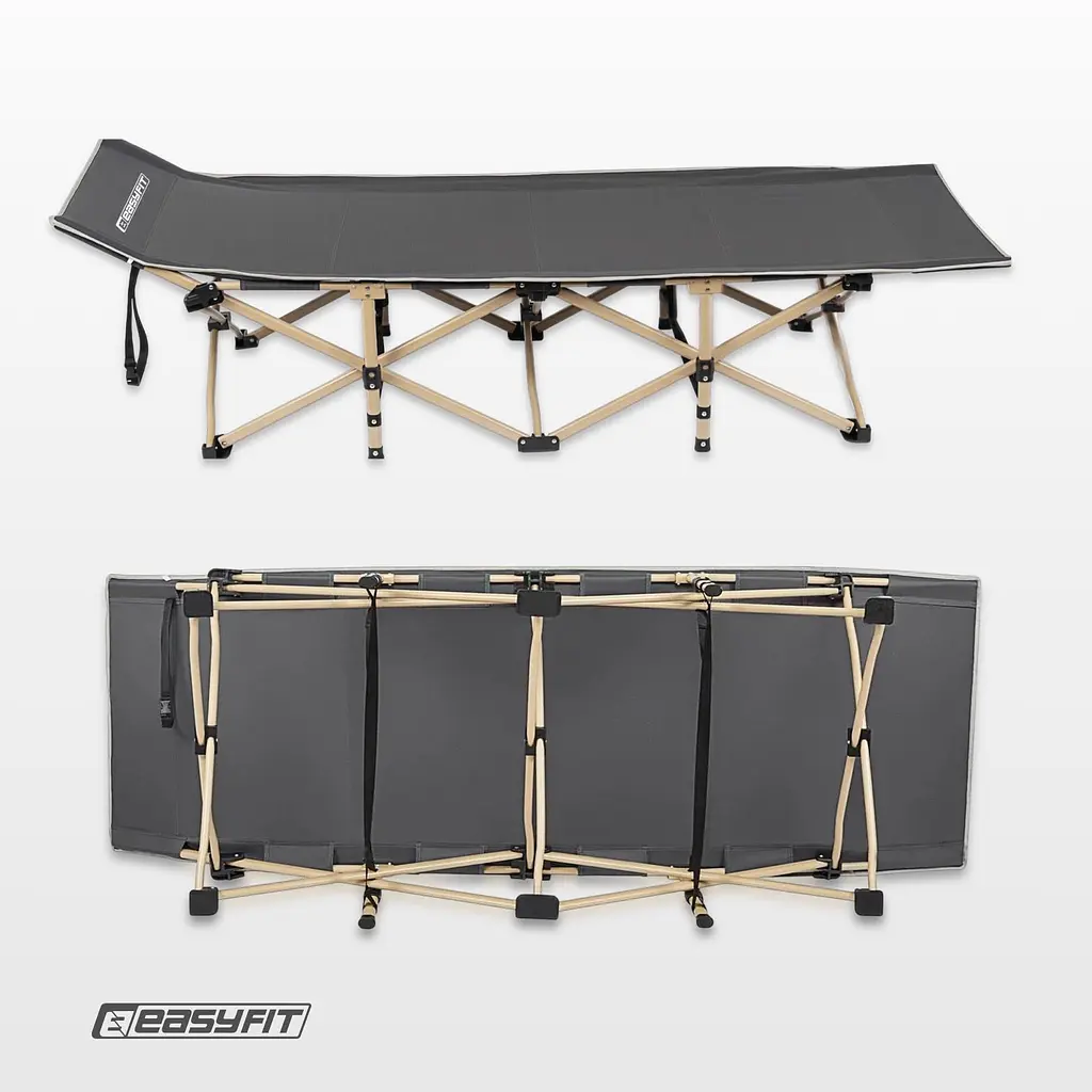 Ліжко-розкладачка EasyFit BaseCamp портативна з чохлом - фото 3