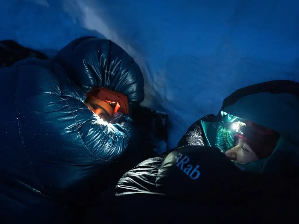 Спальный мешок Rab Alpine 400 Regular, (-5°C) 185 L Синий - фото 3