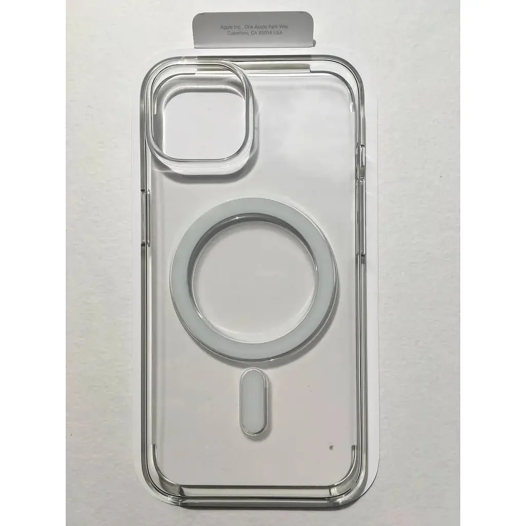 Оригінальний протиударний чохол Apple Clear Case MagSafe для iPhone 14 (6.1") Прозорий (MPU13RM/A) - фото 3