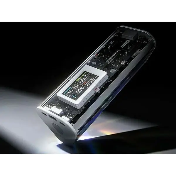 Портативний зарядний пристрій Shargeek Transparent Prism 170 із прозорим дизайном - фото 7