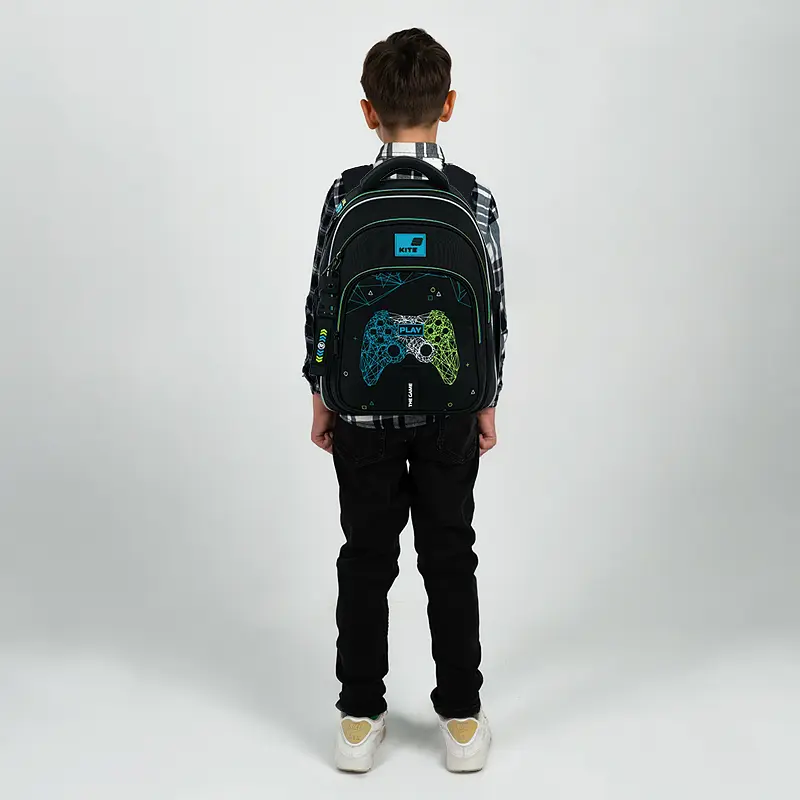 Рюкзак для початкової школи Kite Education 763M Next Level Чорний (K26-763M-4) - фото 18