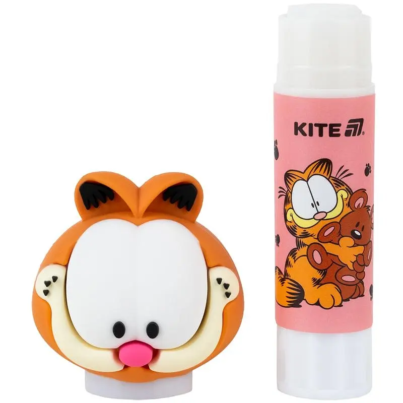 Набір клей-олівців Kite Garfield PVP з фігурним ковпачком 9 г 16 шт. (GF26-131) - фото 6