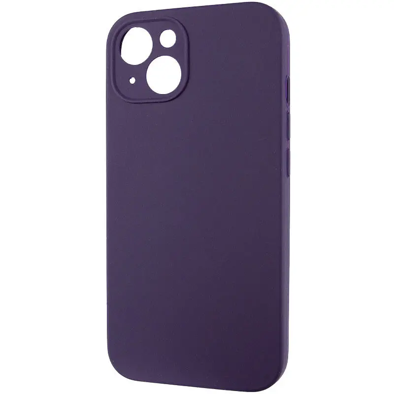 Чохол Silk Full Camera Protective (AA) NO LOGO для Apple iPhone 13 (6.1") Фіолетовий / Elderberry - фото 3