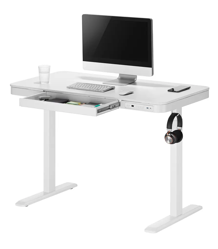 Комп'ютерний стіл OfficePro з електрорегулюванням висоти білий (ODE111WW) - фото 19