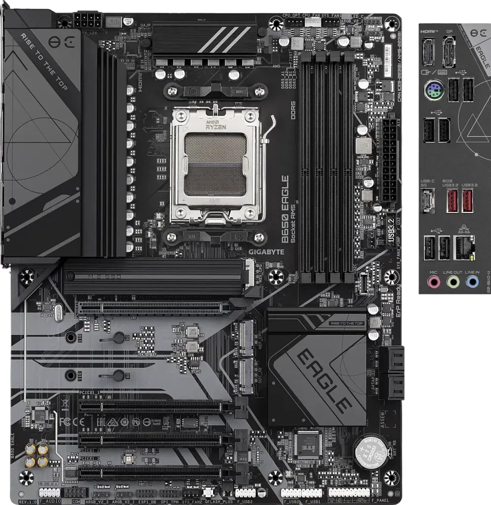 Материнська плата Gigabyte B650 Eagle Socket AM5 (B650 EAGLE) Б/В - фото 2
