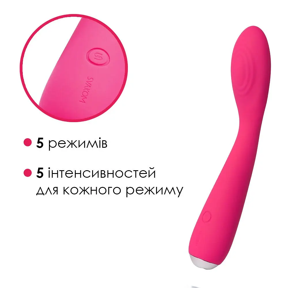 Вібратор для клітора та точки G Svakom Iris - фото 3