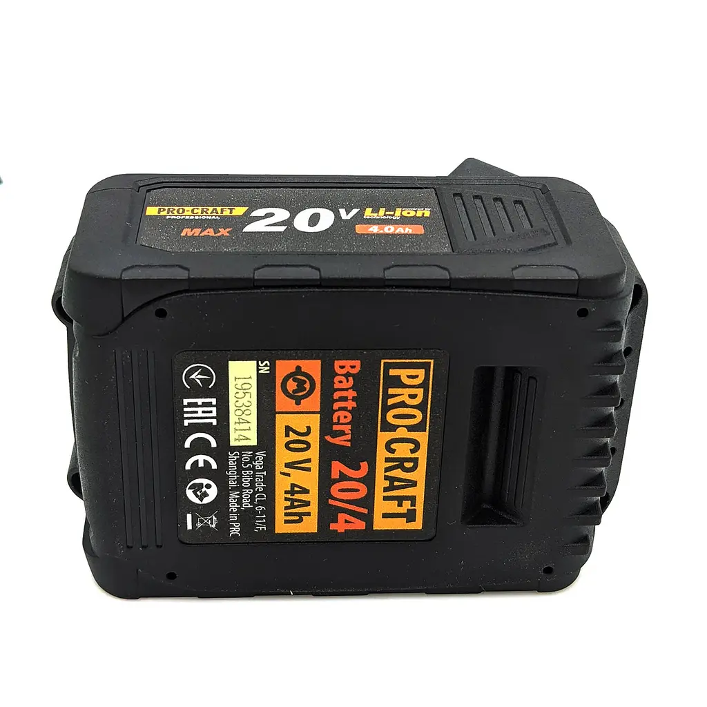 Акумуляторна ланцюгова пила Procraft PKA38 + 1 акб 4Аг + ЗП charger20/1 + Олива для ланцюга 1л - фото 10