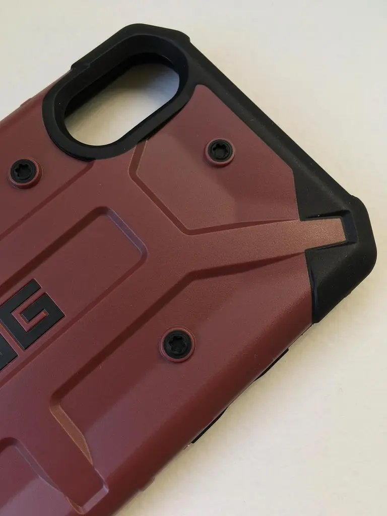 Чохол оригінальний протиударний UAG Pathfinder для iPhone XS / iPhone X Carmine (111227119696) - фото 4