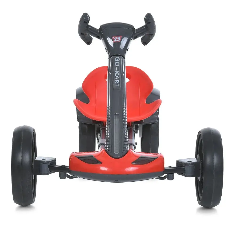Дитячий електромобіль GO KART F1 з пультом і Bluetooth 390 Вт червоний - фото 5