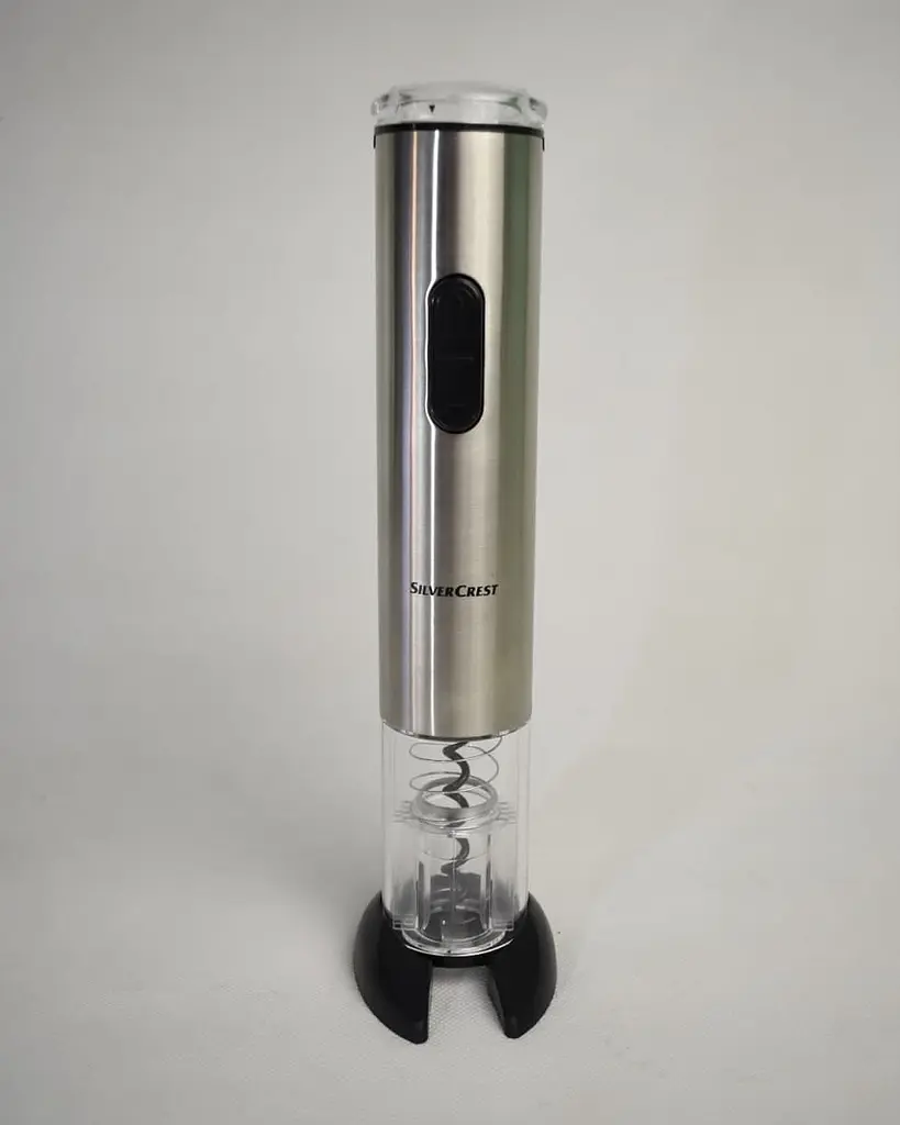 Електричний штопор Silver Crest SKE 6 A1 ніж для різання капсул компактність нержавіюча сталь - фото 2