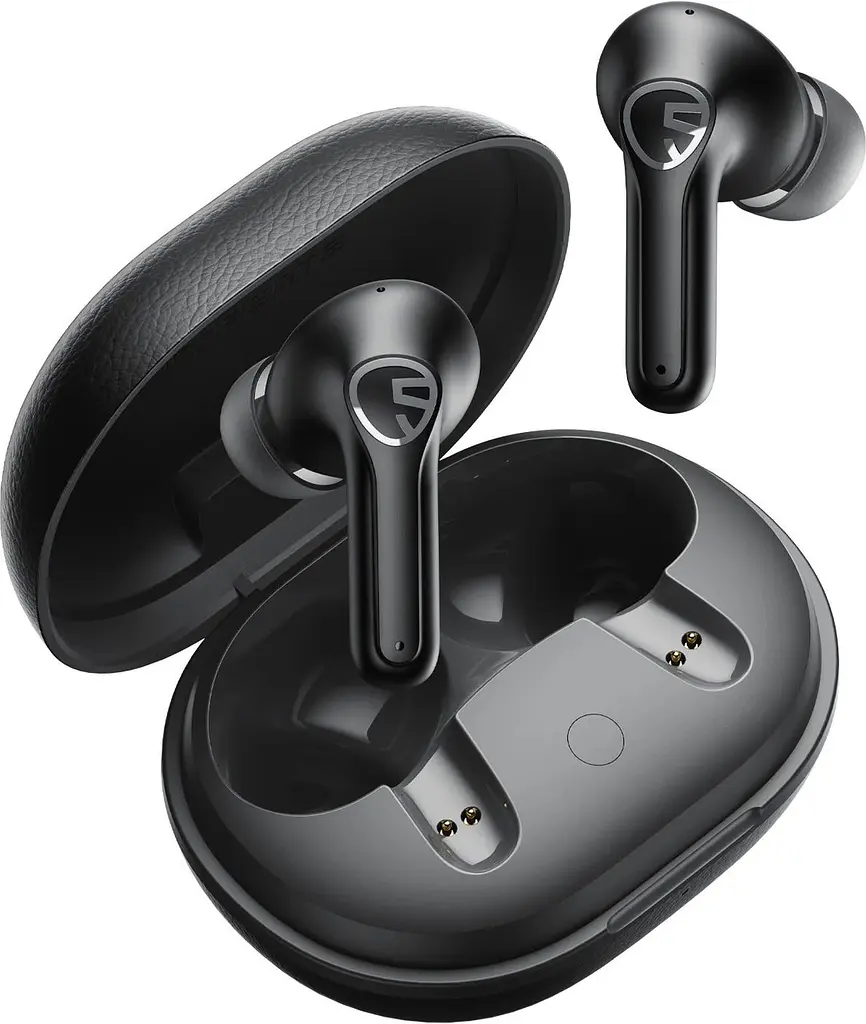 Наушники беспроводные SoundPEATS T3 Pro Wireless Earbuds черные - фото 2