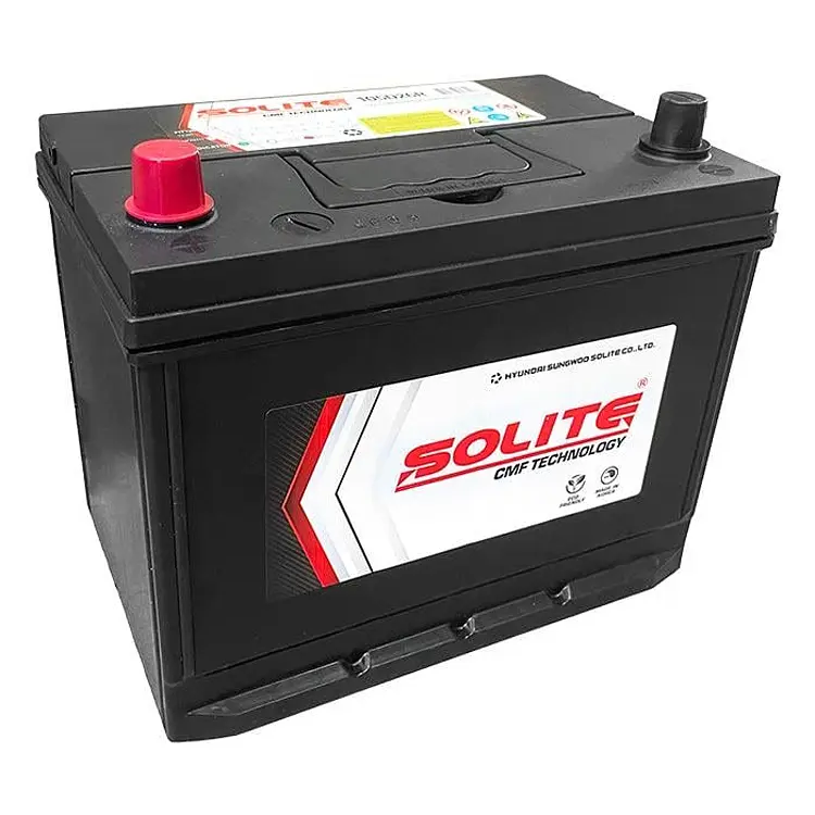 Аккумулятор Solite 6СТ-78Ah 105D26R ASIA (+/-) 650CCA 260 x 173 x 225 мм - фото 3