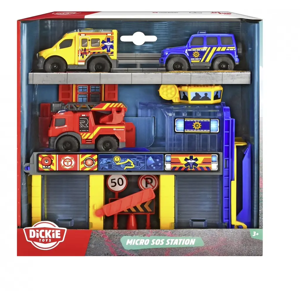 Ігровий набір Dickie Toys SOS. Служба порятунку Мікро (3713017) - фото 4