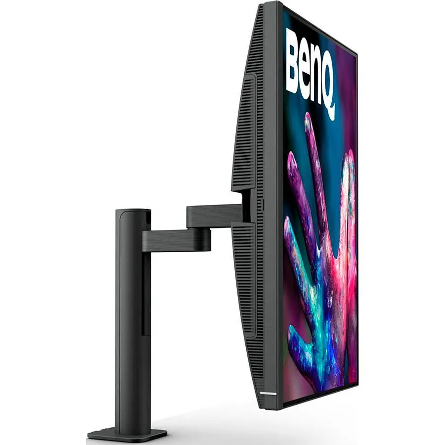 Монітор TFT 27" BenQ PD2705UA, IPS, 4K UHD, 99% sRGB, HDMI, DP, USB-C, USB-hub, HAS, колонки, темно-сірий (9H.LKDLA.TPE) - фото 4