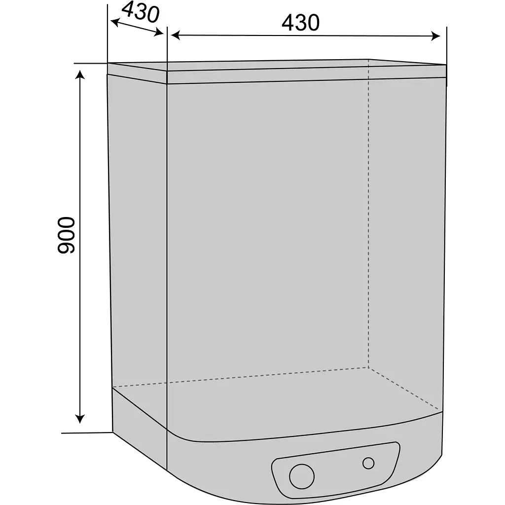Водонагреватель Ventolux WH 80 DBS - фото 8