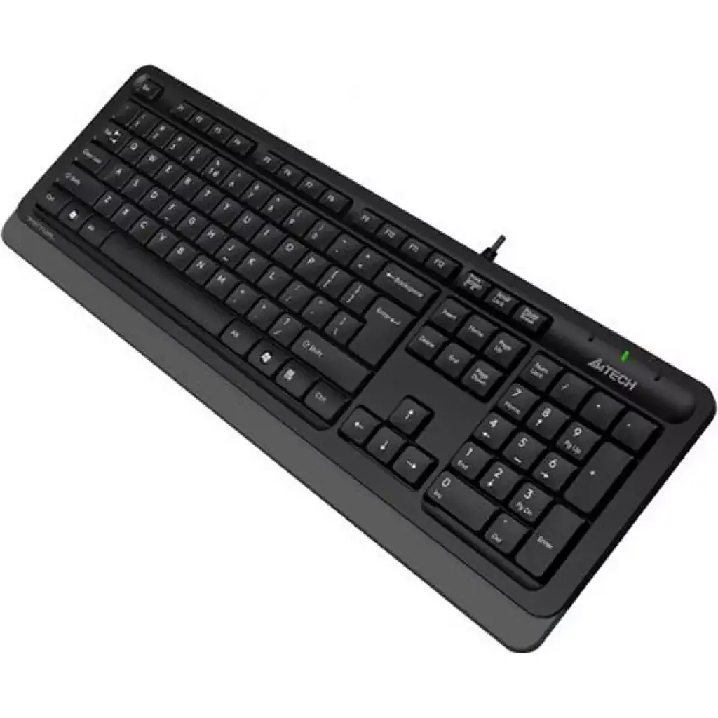 Клавіатура A4Tech FK10 Black/Grey [114610] - фото 3