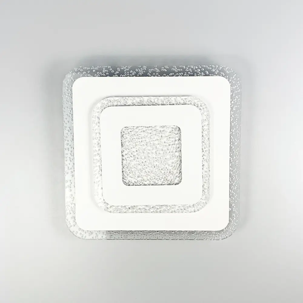 Светильник LED с прозрачным акриловым рассеивателем Line F 20х20 см Арт. 2234-200 Q WT - фото 5