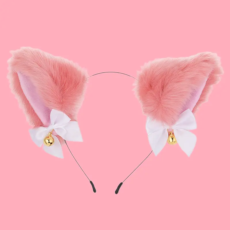 Косплей аксесуар Cat ears Котячі вушка рожеві AC CE 01 - фото 2