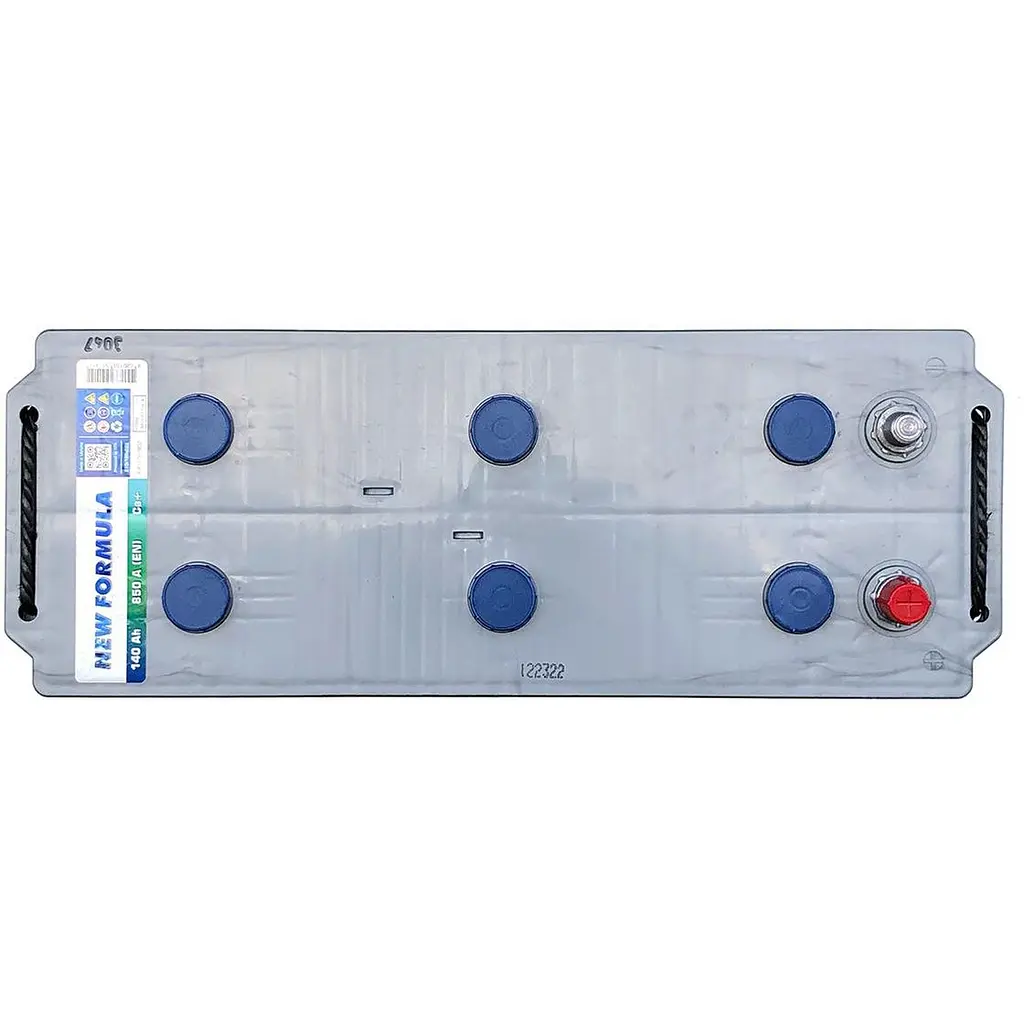 Аккумулятор автомобильный New Formula 6СТ-140Ah Аз 850А (EN) (+/-) боковое крепление - фото 3