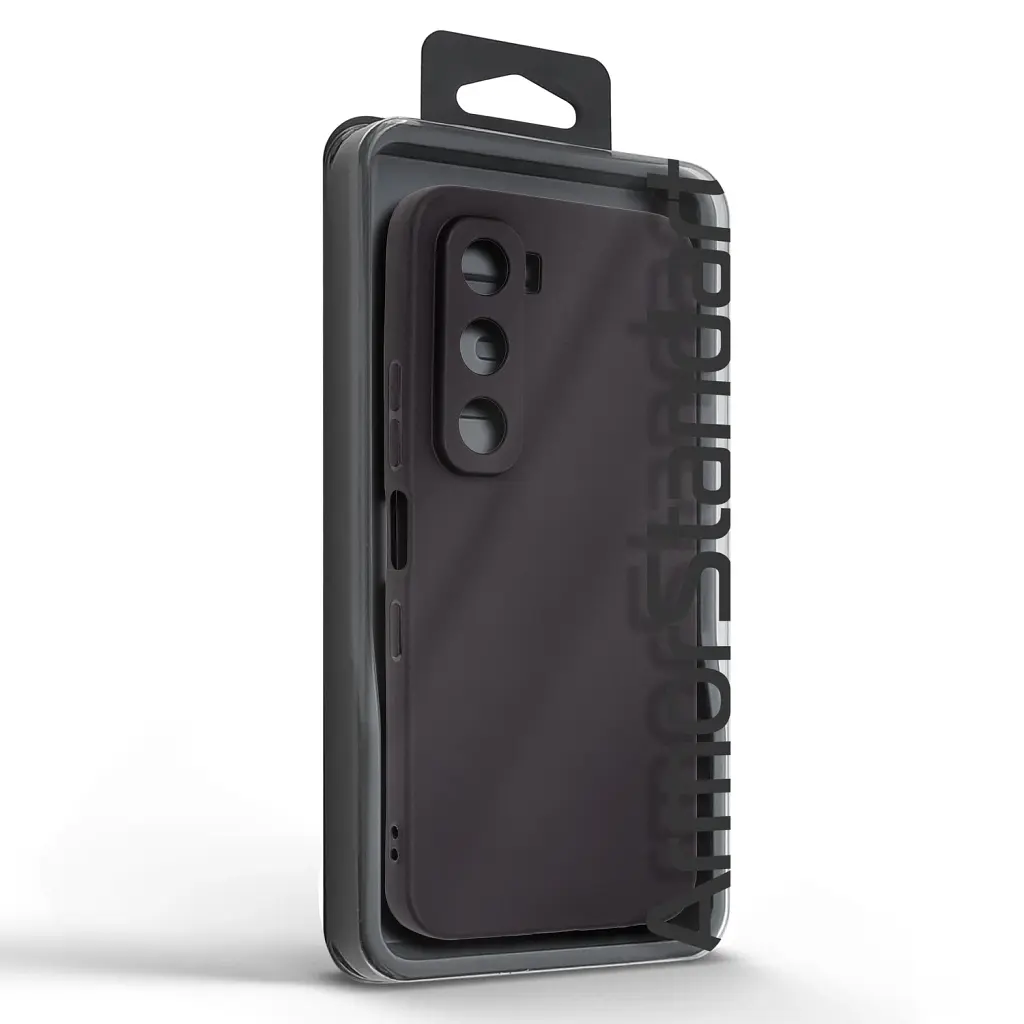 Чехол ArmorStandart Matte Slim Fit для Infinix Hot 60i 4G Camera cover Black - фото 5