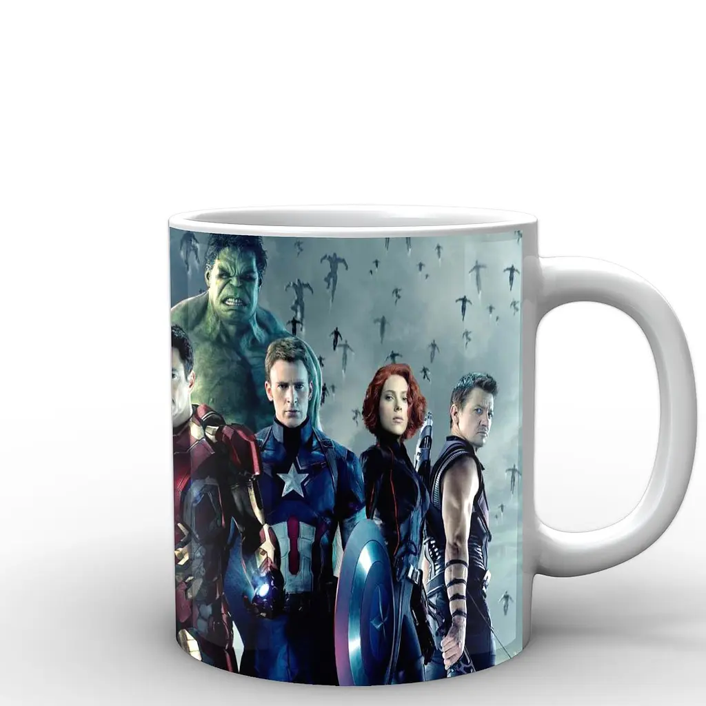 Кружка GeekLand Avengers Мстители марвел AG.02.033 330 мл белая - фото 3