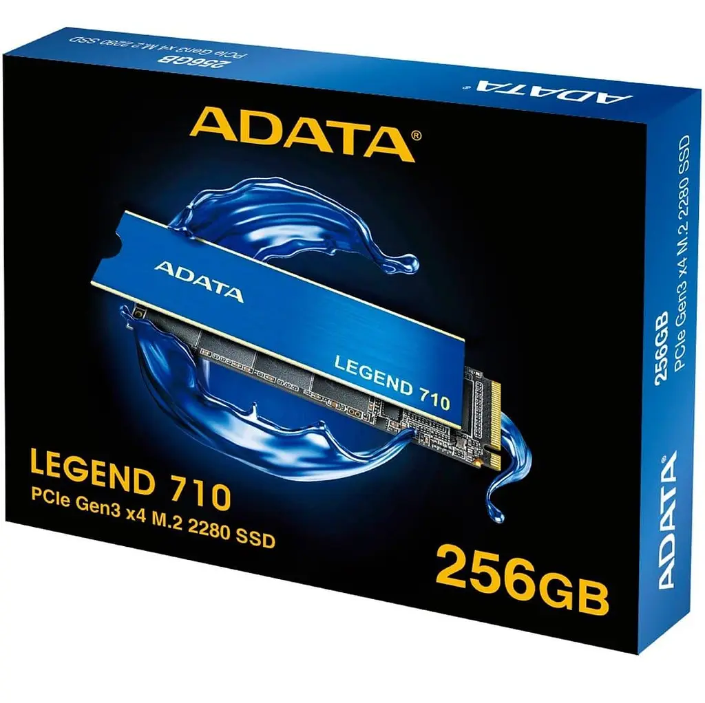 Накопичувач SSD Adata m.2 NVMe 256GB Legend 710 PCIe 3.0 250 256 (ALEG-710-256GCS) - фото 4