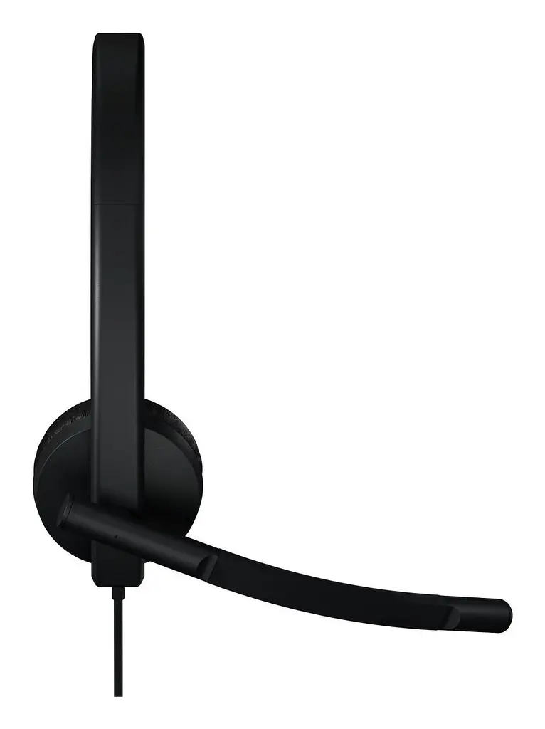 Навушники накладні з вбудованим мікрофоном Logitech H570e Corded Stereo USB Headset (Teams version) Black - фото 3