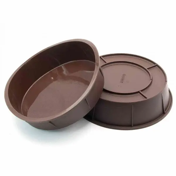 Форма для випікання Lessner Chef Choco кругла силікон 24х24х5см (10249) - фото 3